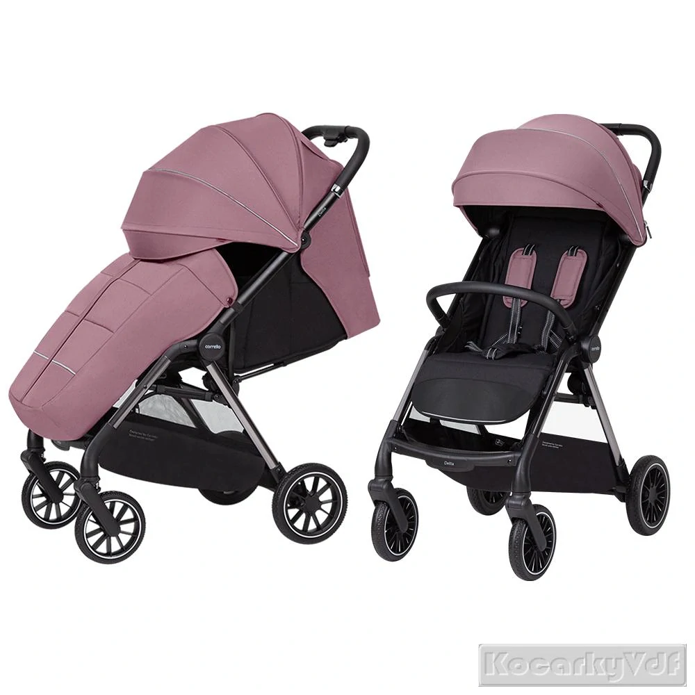 Dětský kočárek Carrello Delta CRL-5517 2024 Růžový
