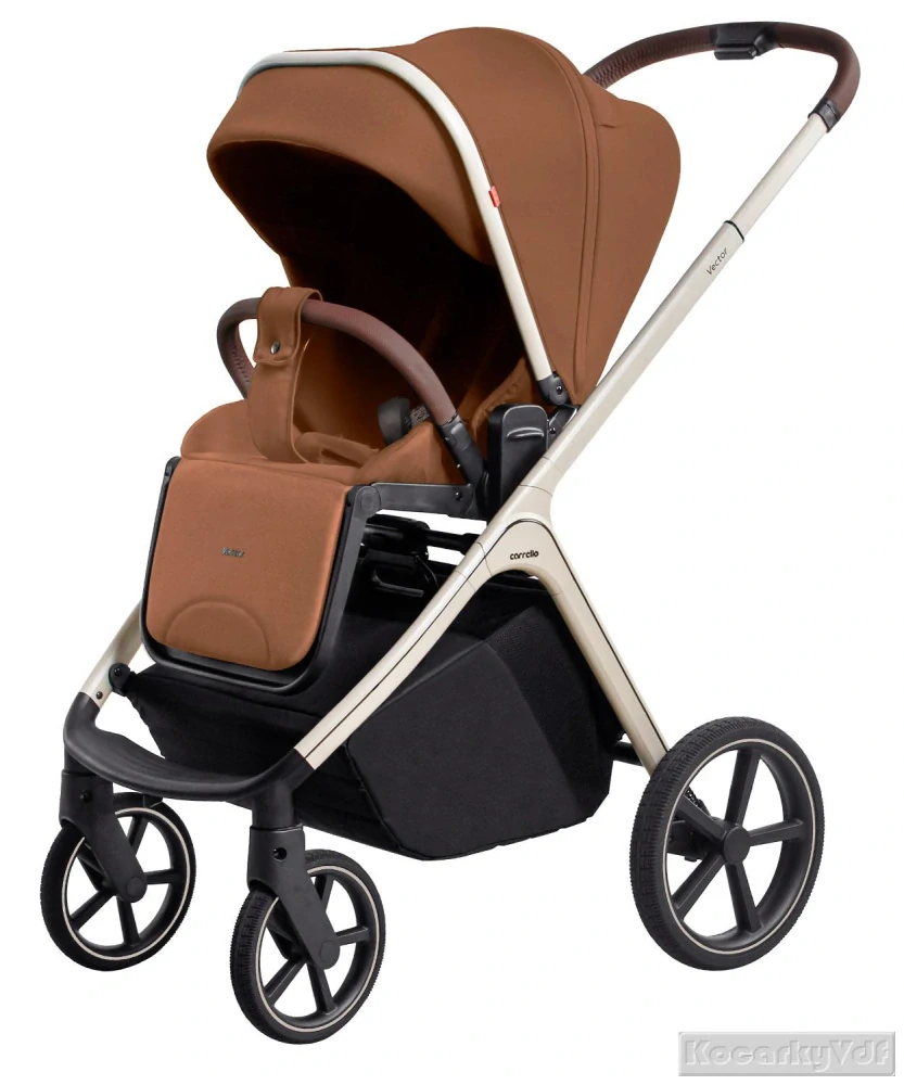 Dětský kočárek 2v1 CARRELLO Vector CRL-6550 Coral Orange