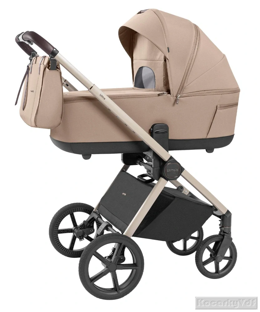 Kombinovaný kočárek 2in1 CARRELLO Ultra CRL-6527 béžový květ