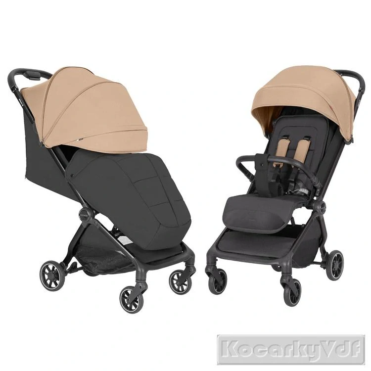 Sportovní kočárek CARRELLO Atom S CRL-5526 středně béžový