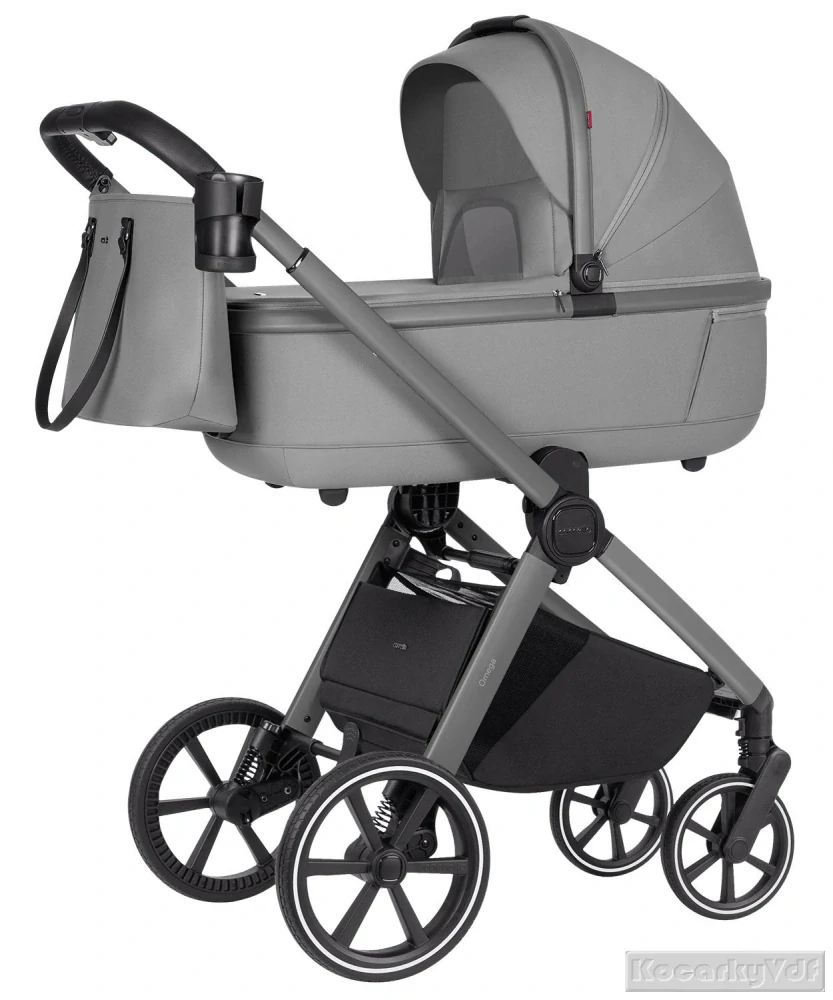 Baby stroller 2in1 CARRELLO Omega CRL-6531 šedý