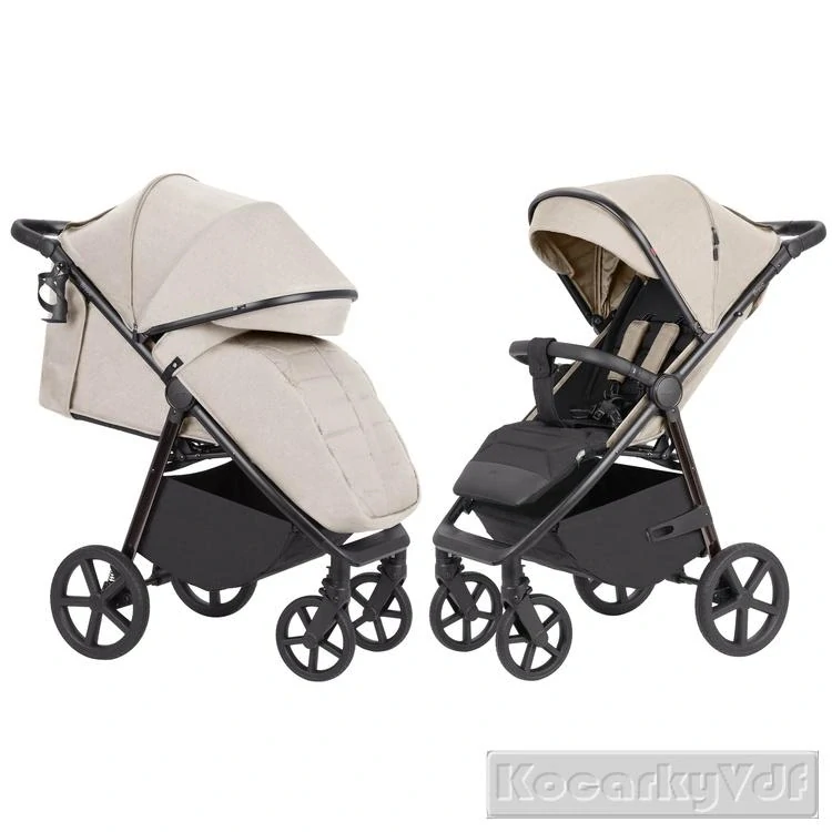 Sportovní kočárek Carrello Bravo plus CRL-5515 světle béžová