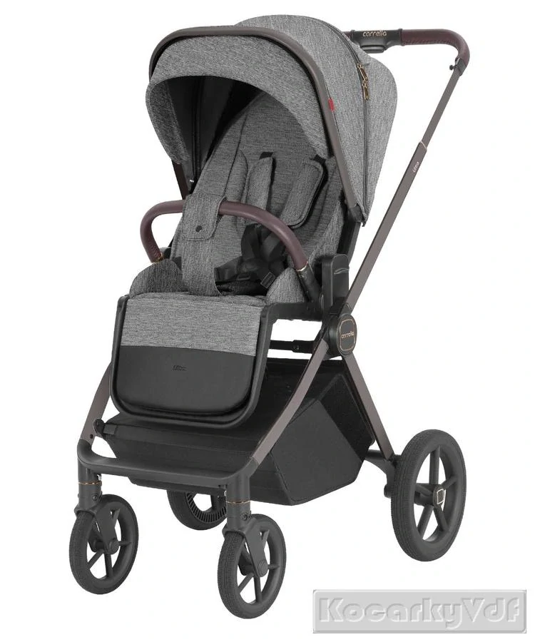 Kombinovaný kočárekCARRELLO Ultra CRL-6527 ocelově šedá