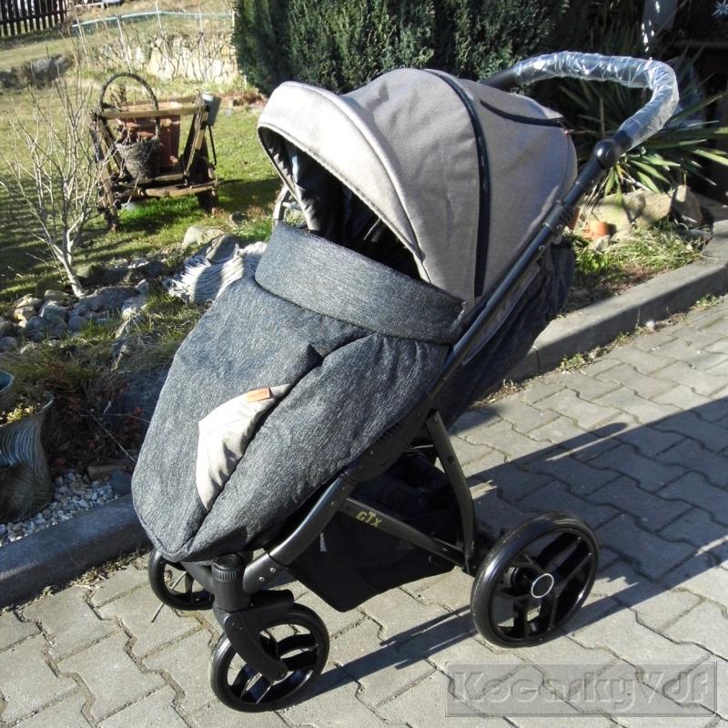 Sportovní kočárek GTX šedý 191