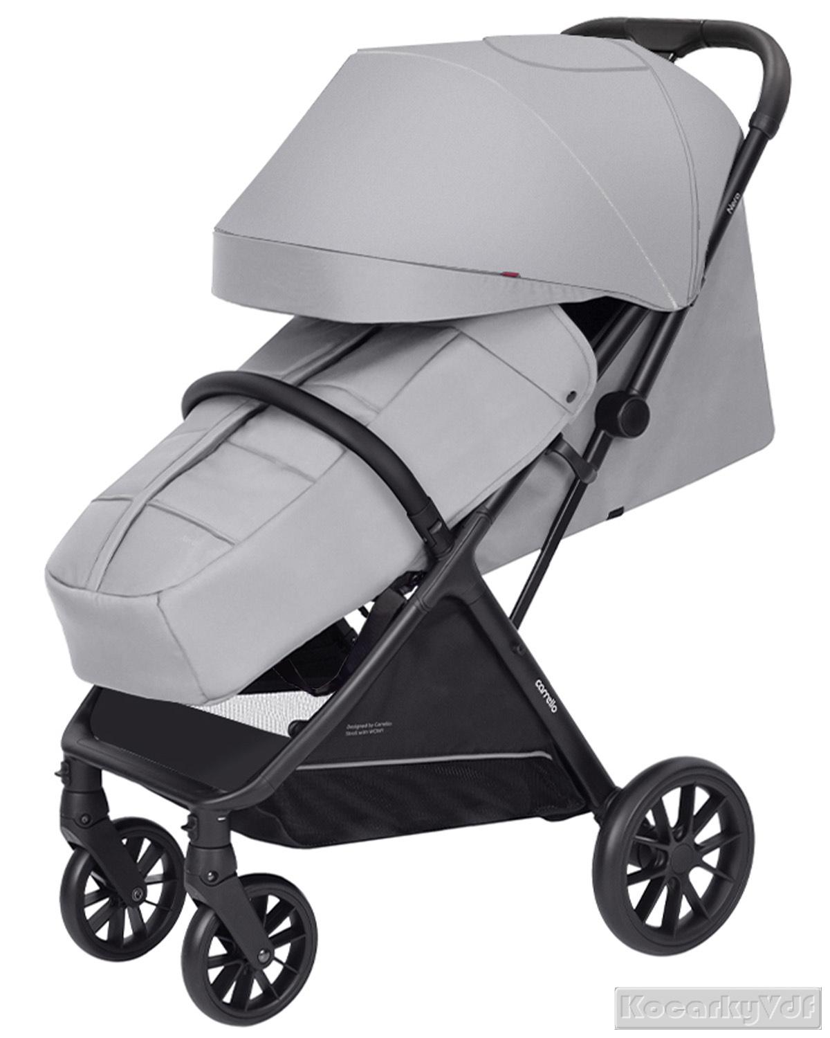 Sportovní kočárek Carrello Nero světle šedý