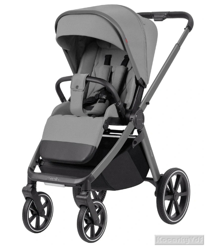 Baby stroller 2in1 CARRELLO Omega CRL-6531 šedý