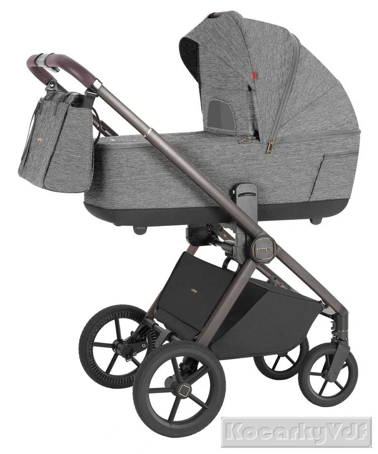 Kombinovaný kočárekCARRELLO Ultra CRL-6527 ocelově šedá