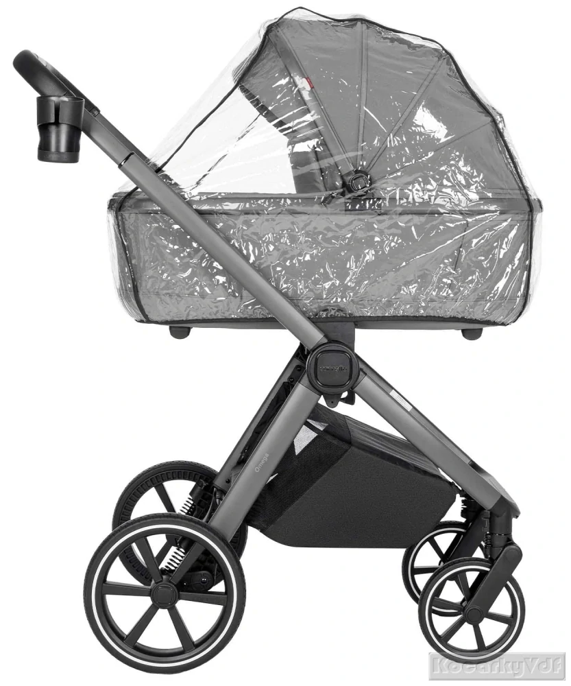 Baby stroller 2in1 CARRELLO Omega CRL-6531 šedý