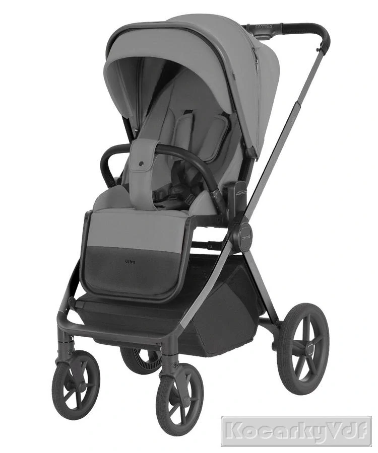 Kombinovaný kočárek CARRELLO Ultra CRL-6527 Hedvábně šedá