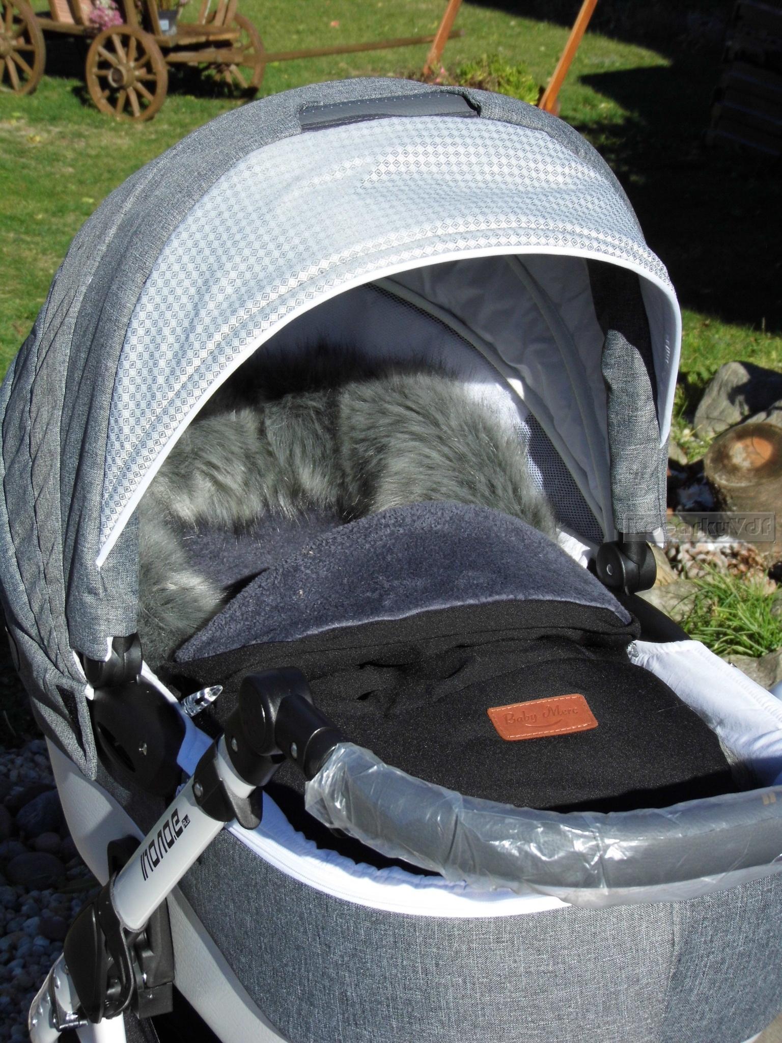 Luxusní fusak Eskimo černý