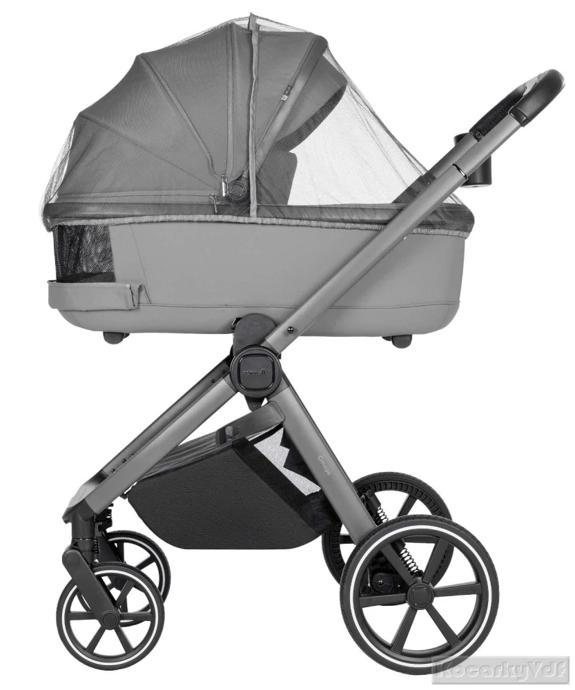 Baby stroller 2in1 CARRELLO Omega CRL-6531 šedý