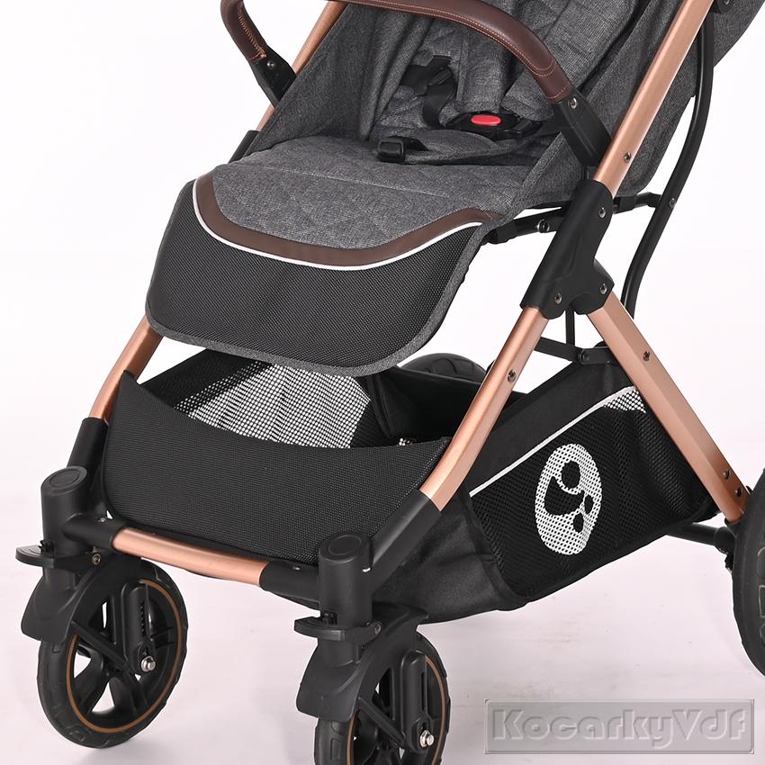 Sportovní kočárek Storm černý