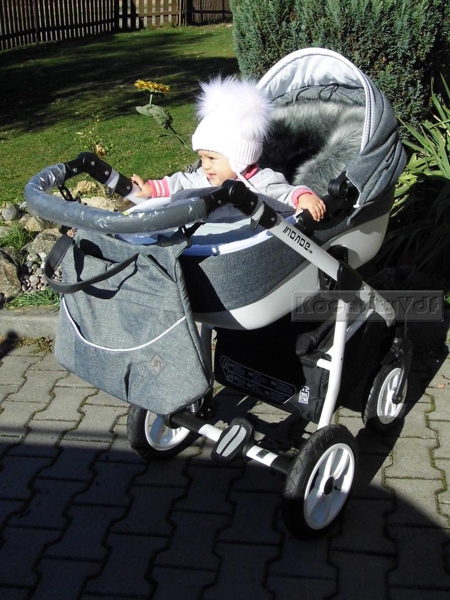 Luxusní fusak Eskimo šedá