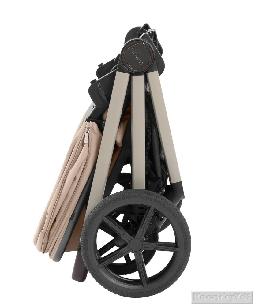 Kombinovaný kočárek 2in1 CARRELLO Ultra CRL-6527 béžový květ