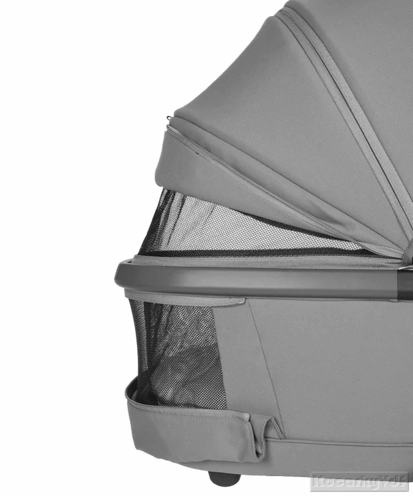 Baby stroller 2in1 CARRELLO Omega CRL-6531 šedý