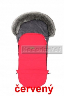 Luxusní fusak Eskimo červený