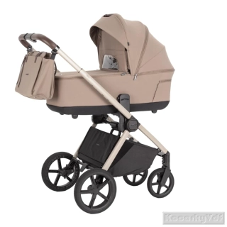 Kombinovaný kočárek 2in1 CARRELLO Ultra CRL-6527 béžový květ